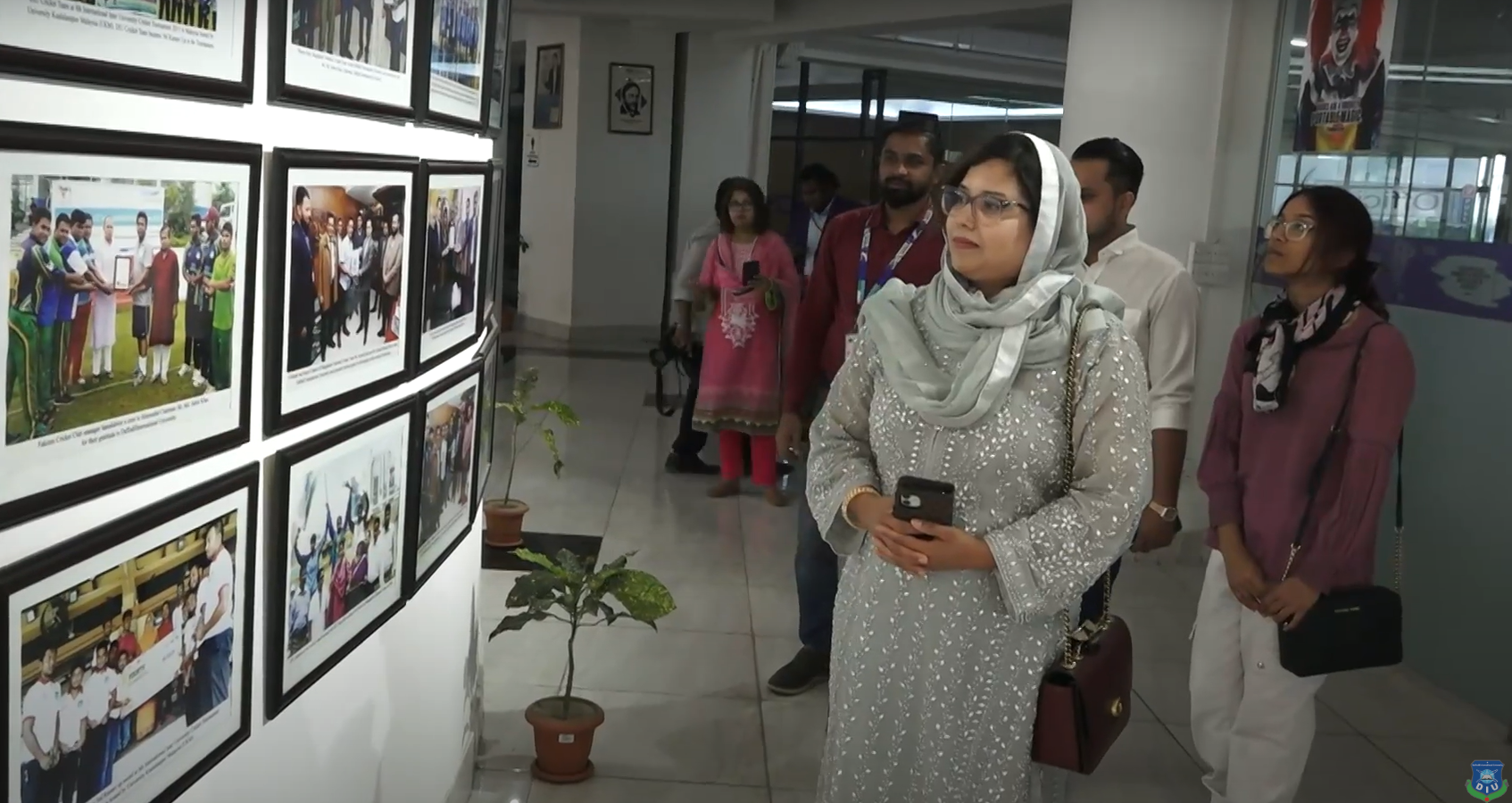 Mrs. Farhana Hanip, WUST, USA visits Daffodil Smart City