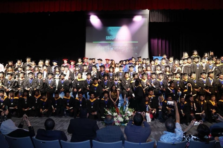 WUST Class of 2024: They turned the tassels, cheered, and held their degrees high